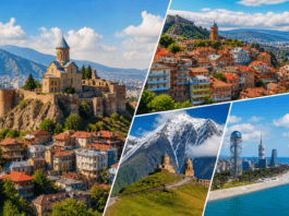 ✈️ Georgia – यूरोप और एशिया के बीच छुपा हुआ देश
