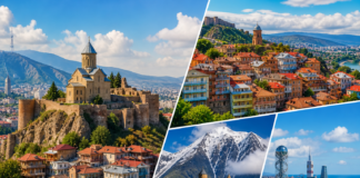✈️ Georgia – यूरोप और एशिया के बीच छुपा हुआ देश